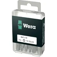 Wera Ruuvauskärkisarja 10 kpl T25