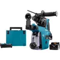 Makita LXT DHR242RTJW 18V 5Ah SDS-Plus akkuporavasara pölynpoistolla