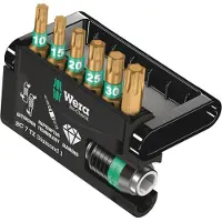 Wera bittisarja Bit-Check Diamond Torx, 7 osaa