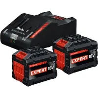 Bosch Akku EXPERT EXBA; 18 V; 2x15 Ah; 2 kpl.+ latauslaite