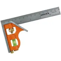 Bahco Yhdistelmäsuorakulma CS, 400mm