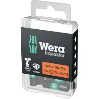 Wera Urakärki Impaktor 867/1 IMP DC TORX; TX40; 25 mm; 1 kpl.