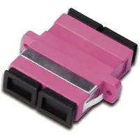 Digitus DN-96018-2, SC/UPC, Purppura, Monitila, Polymeeri, Keraaminen, OM4