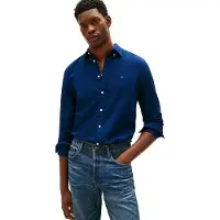 Tommy Hilfiger Mw0mw41684 Slim Fit Pitkähihainen Kauluspaita