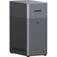 UGREEN DH2300, NAS, Mini Tower, 4 GB, Harmaa (95998)