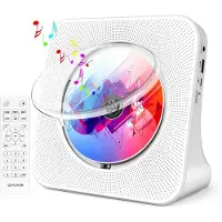Hobby Hall CD-soitin Bluetoothilla ja kaiuttimilla, FM-radio, USB, ajastin