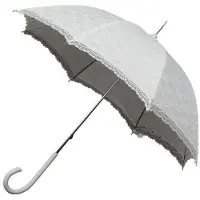 Parasol Häätunnelman koristeelliset pitsisateenvarjo