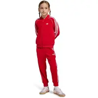 Adidas Originals Juoksupuku 'SST' punainen / valkoinen
