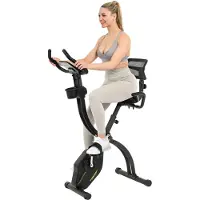 Christopeit Sport Taittuva kuntopyörä S-Bike Velo Fit, musta