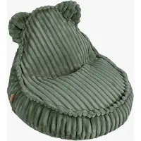 Meowbaby Churros Säkkituoli Teddy, Olive Sage Green