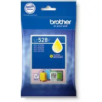 Brother LC528Y -mustekasetti, keltainen