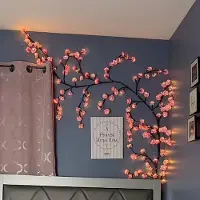 Hobby Hall Kirsikankukka Viiniköynnös Valoketju
