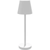 Hobby Hall Stalilamppu ladattava USB-kosketuskytkimellä 36,5 cm, valkoinen