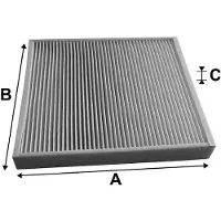 Valeo Suodatin, sisäilma 715737