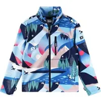 Reima Lisisti Pehmeä Jersey Full Zip Villapaita Blue Ocean 128 cm 128 cm Pojat