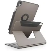Uniq Rovus Snapmount Magnetic 360 Rotating Detachable Case for iPad 11" 2025 / iPad 10.9" 2022 (10th Gen.) - Grey