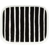 Marimekko Piccolo Plate 15X12Cm - Black - 15X 12CM