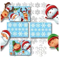 Hobby Hall 4 arkin setti Christmas Snowflakes -joulutarroja