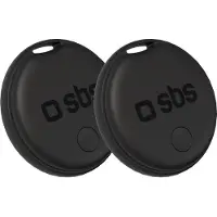 SBS universal locator Track My Dual set of 2 - black