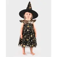 Den Goda Fen Naamiaisasut - Dress Noita - - 6-8 v (116-128) - Naamiaisasut