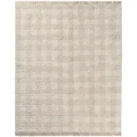 Lorena Canals Pestävä Vichy Matto 150x180 cm, Ivory