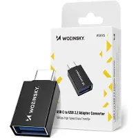 Wozinsky W10GY1S USB-C - USB-A 3.2 10Gb/s Adapter - Black