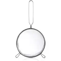 Orion Teräksinen keittiösiivilä kahvalla 16cm