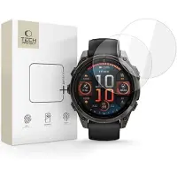 Tech-Protect Glass Fit+ 2-pack Tempered Glass for Garmin Fenix 8 47 mm - Clear