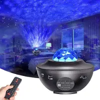Hobby Hall Tähtiprojektori kaiuttimilla ja LEDillä - Galaxy lamppu