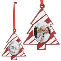 Hobby Hall Puinen kuvakehys joulukuusi ripustin bauble valokuva joulukuusi kanssa