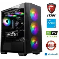 Mdata Gaming Tietokone Core i5-12400F 16GB 1TB SSD RTX 4060 Windows 11
