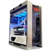 Hobby Hall Tietokone Gaming PC Frosty, Intel Core i9-14900K 5.8 GHz, 4TB SSD, RAM 64GB DDR5 RGB, GeForce RTX 5090 32GB, PSU 1000W Gold, Windows 11