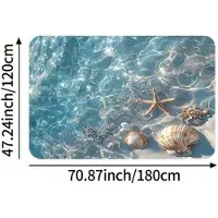 Hobby Hall Meren Kauneus Alue Matto, 47,24 colio * 70,87 colio (120 cm * 180 cm)