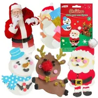 Hobby Hall Vaahtomuoviset jouluhahmot luova setti riipus baubles lahja 3kpl.