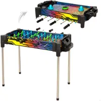 Cb Games Ambassador-foosball & Air Hockey Neon Arcade 2 In 1 Lautapeli