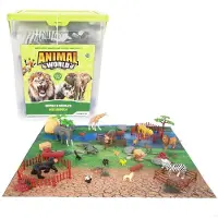 Colorbaby Animal World-wild Animals Kuvio 50 Yksiköt