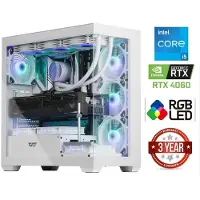 Mdata Gaming Tietokone Core i5-12400F 16GB 512GB SSD RTX 4060 NoOs