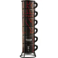 Bialetti Pinottavat Stranger Things -kupit, 6 x 80 ml