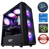 Mdata Gaming Tietokone Core i5-12400F 64GB 512GB SSD RTX 3050 NoOS