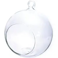 Graine Créative Creative siemen - Avoin lasipallo 8 cm