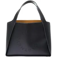 Stella McCartney Logo Grainy Tote Bag -laukku