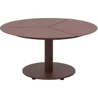 Brafab , Peace lounge 40 sohvapöytä 80 cm Zin Red