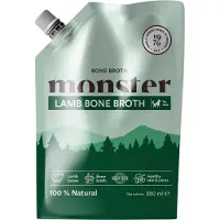 Monster ruoka Monster Bone Broth Lammas koiran luuliemi