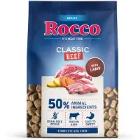 Rocco 5x1kg Adult Classic nauta & karitsa koiran kuivaruoka