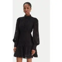 Bardot Olessia Lace Mini Dress - Black - 40