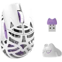 WLMouse Beast Miao - Langaton Pelihiiri - Valkoinen [Omron Opticals]