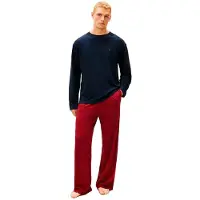 Tommy Hilfiger Um0um03698 Pitkähihainen Pyjama