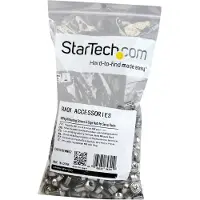 StarTech.com – 100 Pkg M6 Mounting Screws and Cage Nuts (CABSCREWM62)
