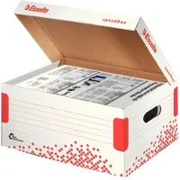 Esselte Speedbox - storage box - for A4 Foolscap - white
