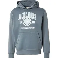 Jack & Jones Jjmako Sweat Hood - Grey - S